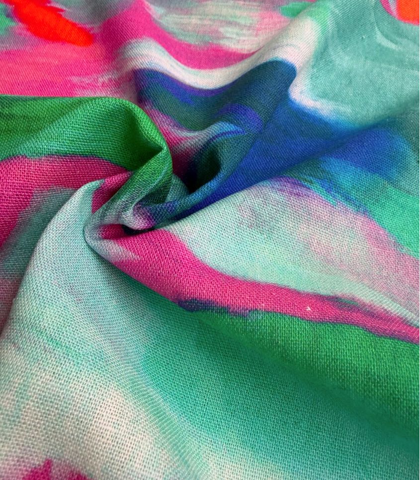 Tissu Lin viscose Reveries - Boréale Tissu Lin viscose Reveries - Boréale