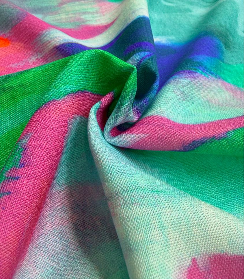 Tissu Lin viscose Reveries - Boréale Tissu Lin viscose Reveries - Boréale