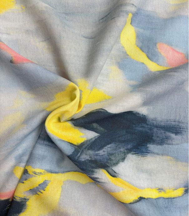 Tissu Lin viscose Reveries - Nuage