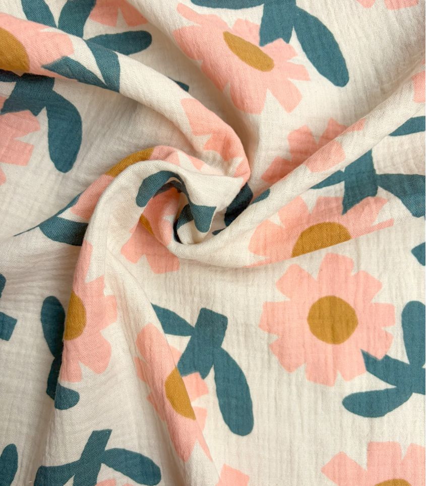 Double gaze - Fleur Pop Peach