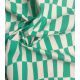 Tissu popeline - Warped Tiles Green