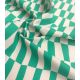 Tissu popeline - Warped Tiles Green