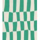 Tissu popeline - Warped Tiles Green
