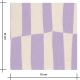 Tissu popeline - Warped Tiles Lilac