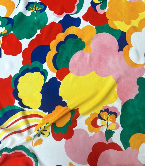 Tissu viscose Flora Viva