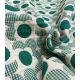Tissu jacquard vichy Marguerite - Vert