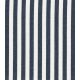 Tissu jean rayé- Indigo