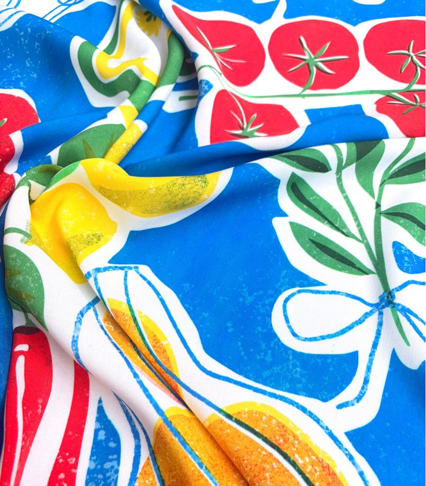 Tissu viscose - Au marché