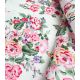 Tissu satin de coton - Romance Florale