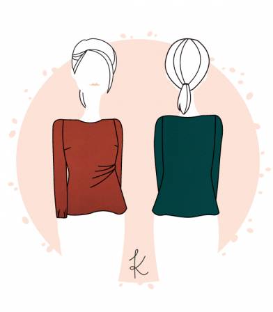 Patron Blouse Tribeca - Anne Kerdilès Patron Blouse Tribeca - Anne Kerdilès