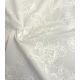 Tissu voile de coton brodé - Pivoines