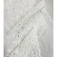 Tissu voile de coton festonné - Lisbeth