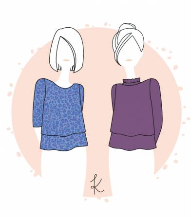 Patron Blouse Taormine - Anne Kerdilès Patron Blouse Taormine - Anne Kerdilès