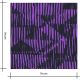 Coupon Crêpe viscose - Sortilège Magic purple