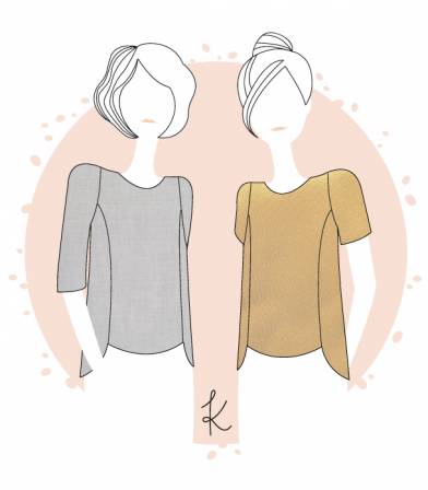Patron Blouse Cézembre - Anne Kerdilès Patron Blouse Cézembre - Anne Kerdilès