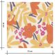 Coupon viscose - Fleurs du Soleil