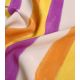 Coupon viscose - Rayures du Soleil