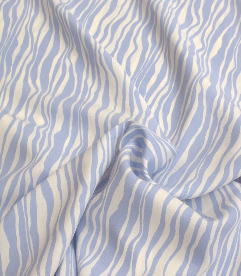 Coupon viscose - Ripple ciel