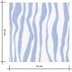 Coupon viscose - Ripple ciel