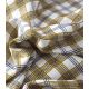 Coupon viscose - Harry's checks Bronze