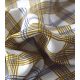 Coupon viscose - Harry's checks Bronze