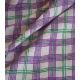 Coupon viscose - Harry's checks Purple