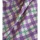 Coupon viscose - Harry's checks Purple