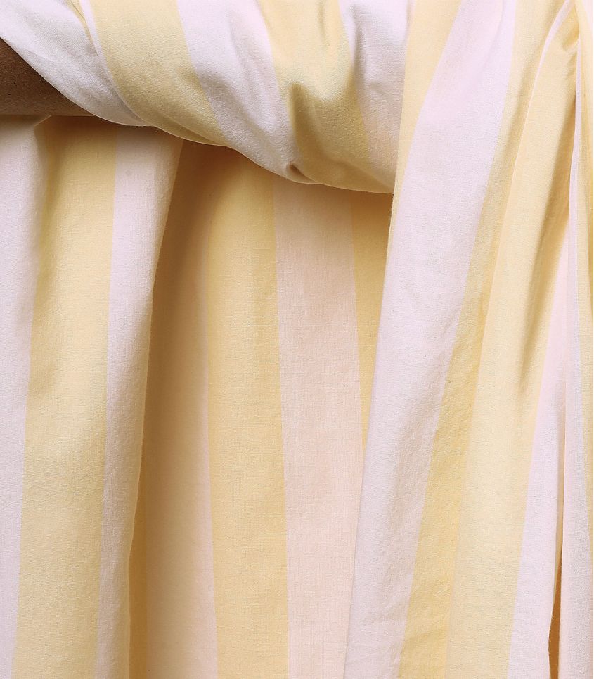 Tissu Stripes Vanilla Ice