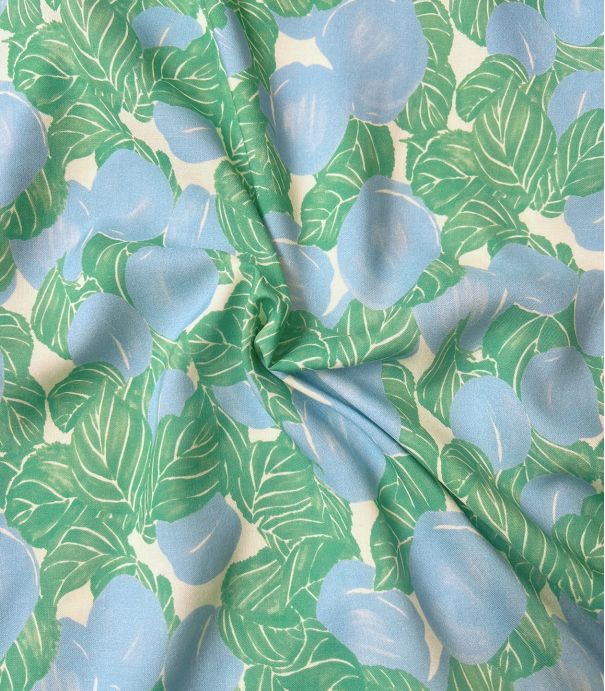 Tissu viscose Au verger