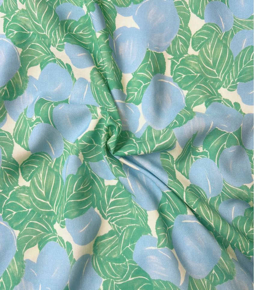 Tissu viscose Au verger