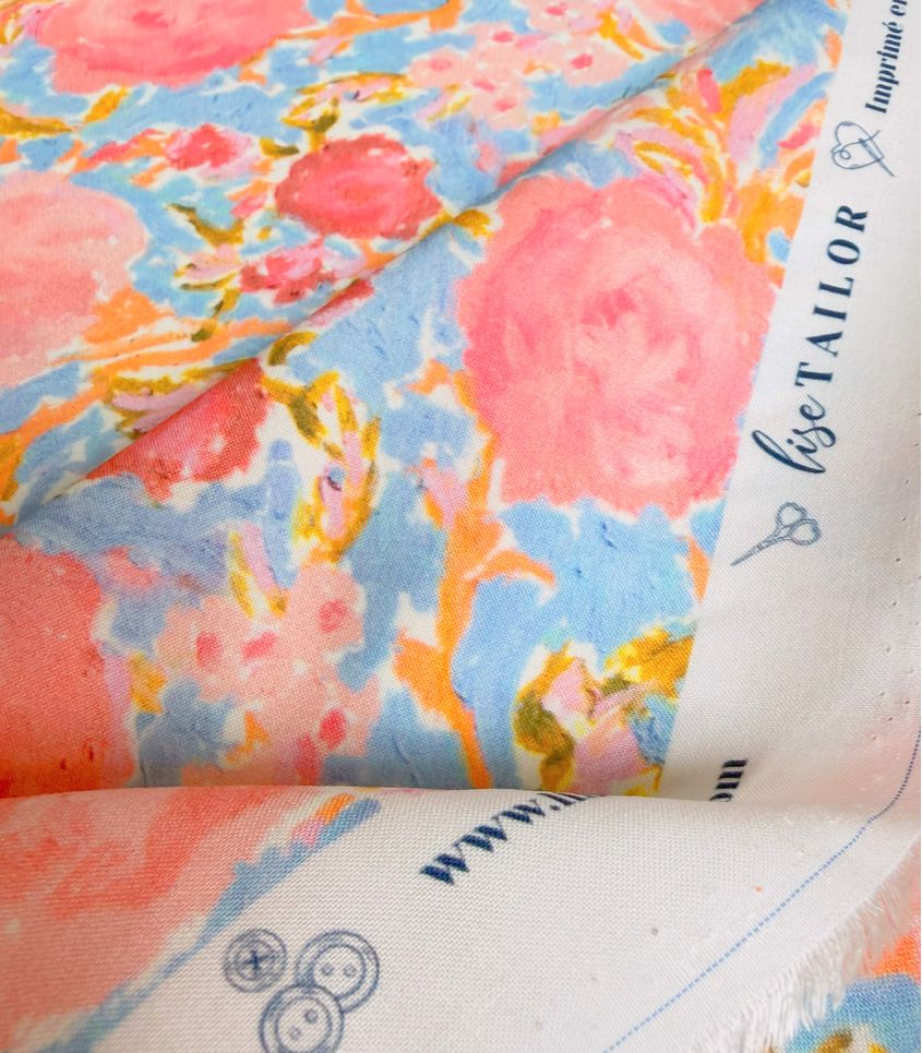 Tissu viscose - Camelia Tissu viscose - Camelia
