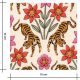 Tissu viscose - Fauve