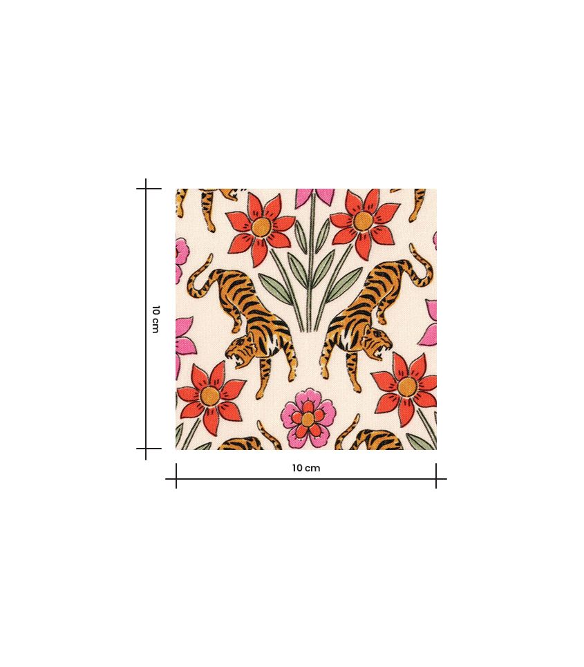 Tissu viscose - Fauve Tissu viscose - Fauve