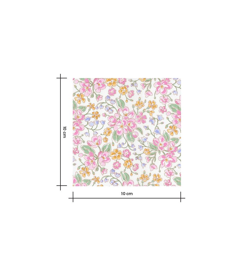 Tissu Liberty Daisy Annabel - Rose Tissu Liberty Daisy Annabel - Rose