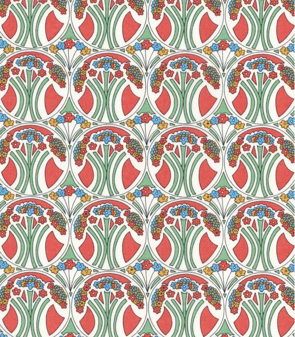 Tissu Liberty Mauverina - Tangerine