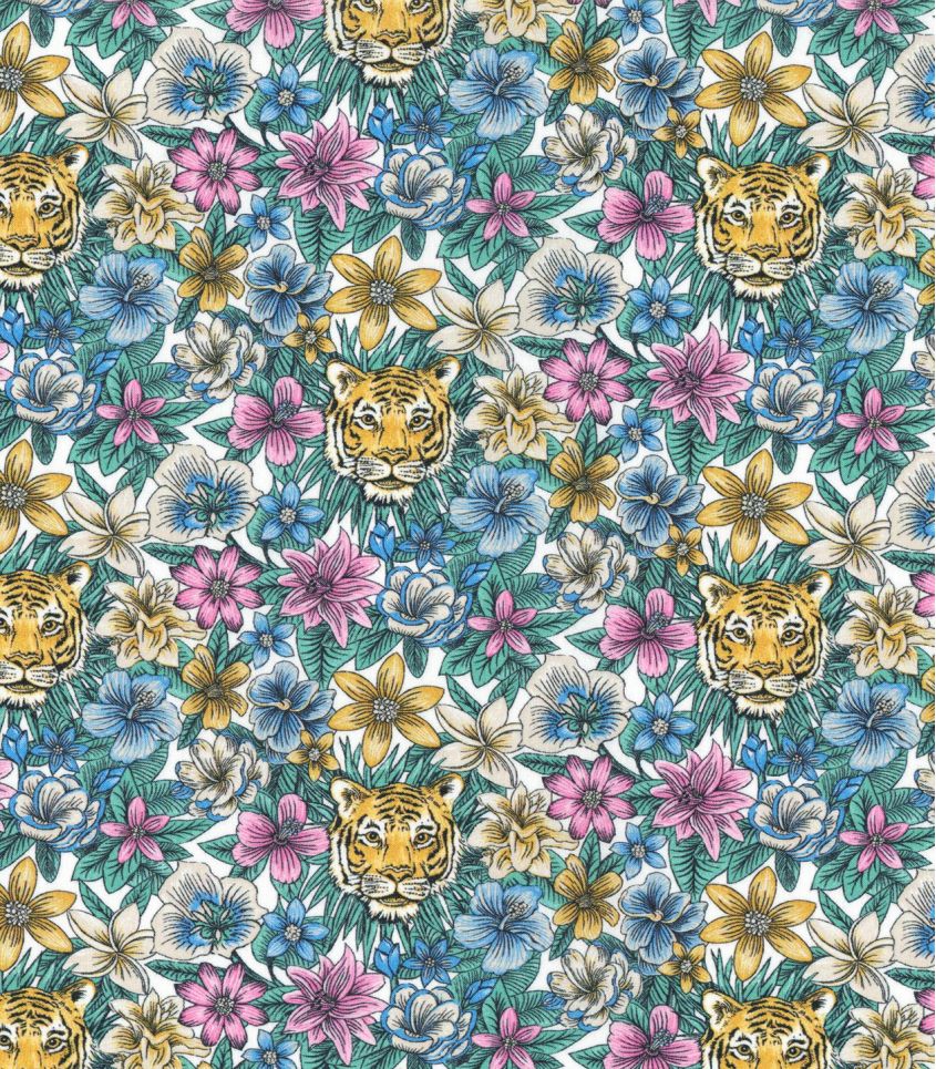 Tissu Liberty Scotty's Tiger
