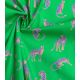 Tissu popeline Jaguar - Vert pomme