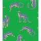 Tissu popeline Jaguar - Vert pomme