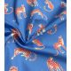 Tissu popeline Jaguar - Azur