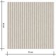 Tissu coton - Rayure Oshkosh - Beige