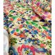 Tissu viscose Jachère fleurie