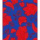 Tissu viscose Khimsar - Bleu Rouge