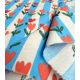 Tissu coton Tulipes and Stripes