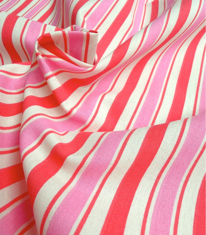 Tissu coton - Rayures Grenadine Tissu coton - Rayures Grenadine