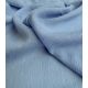 Tissu viscose plumetis crinkle - Ciel