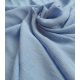 Tissu viscose plumetis crinkle - Ciel