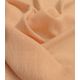 Tissu viscose plumetis crinkle - Pêche