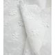Tissu broderie anglaise festonnée - Daisy