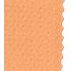 Tissu broderie anglaise festonnée - Pâquerette Abricot