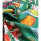 Tissu satin viscose - Picnic Green